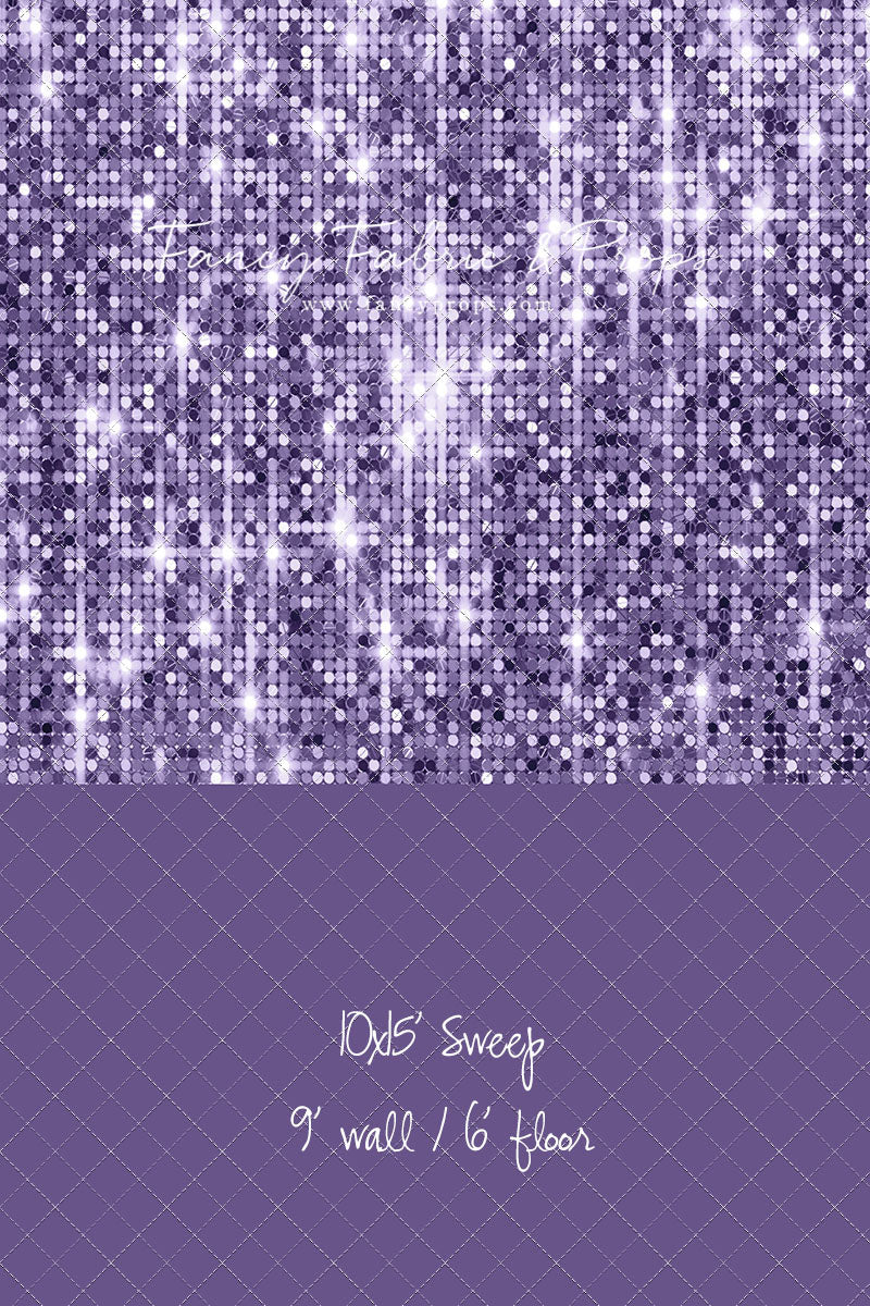 Lavender Lights - With Solid Floor Sweep Option