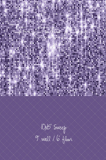 Lavender Lights - With Solid Floor Sweep Option