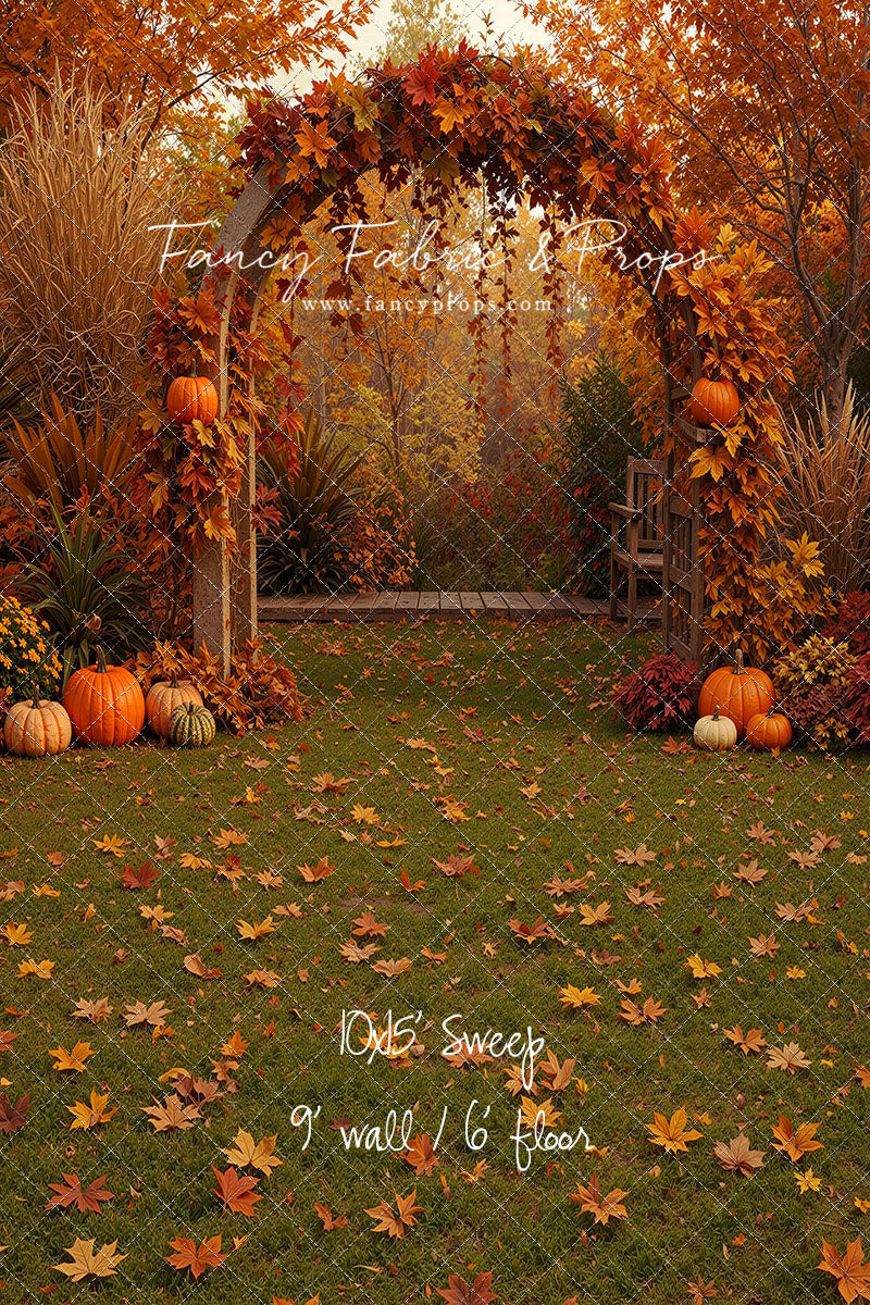 Leaves of Gold Garden - With Sweep Option
