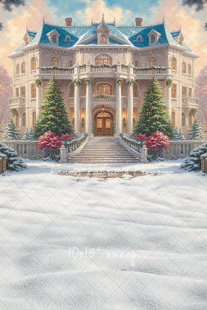 Majestic Christmas Manor - With Sweep Option