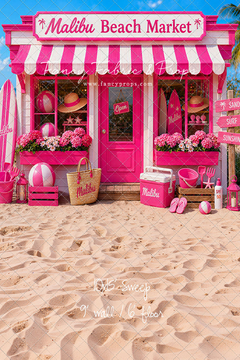 Malibu Beach Market - With Sweep Option