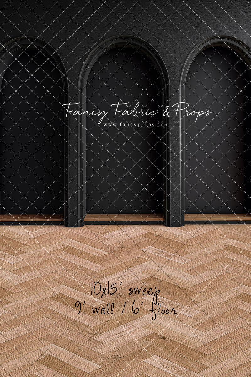 Matte Noir Arches - With Sweep Option