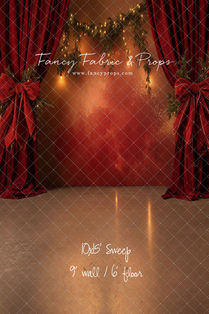 Merry Christmas Curtain Call - With Sweep Option
