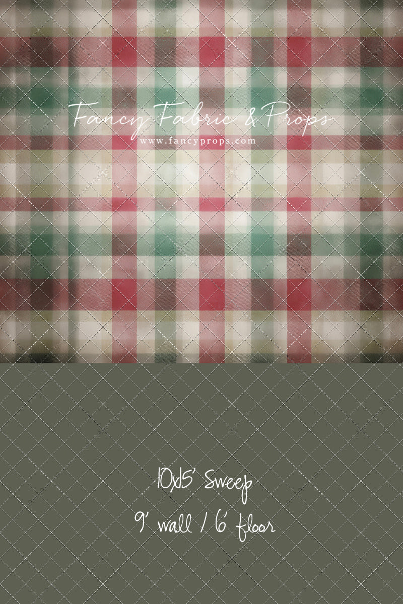 Merry Morning Plaid - With Sweep Option