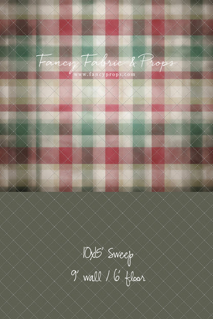 Merry Morning Plaid - With Sweep Option