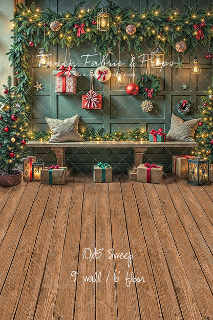 Merry & Bright Bench - with Sweep Option
