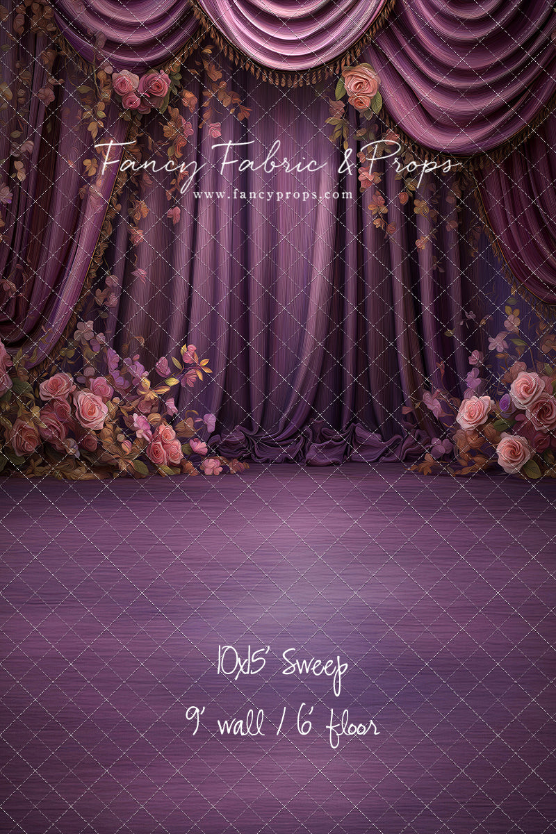 Midnight Orchid Ballroom - With Sweep Option