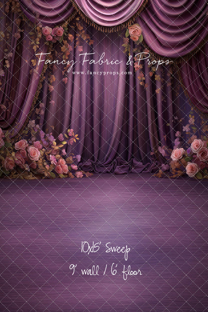 Midnight Orchid Ballroom - With Sweep Option