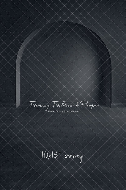 Modern Midnight Alcove - Solid Floor - With Sweep Option