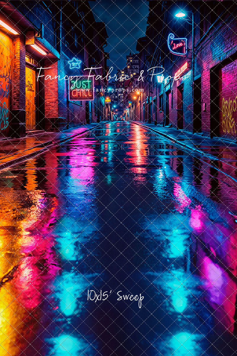 Neon Alley - With Sweep Option