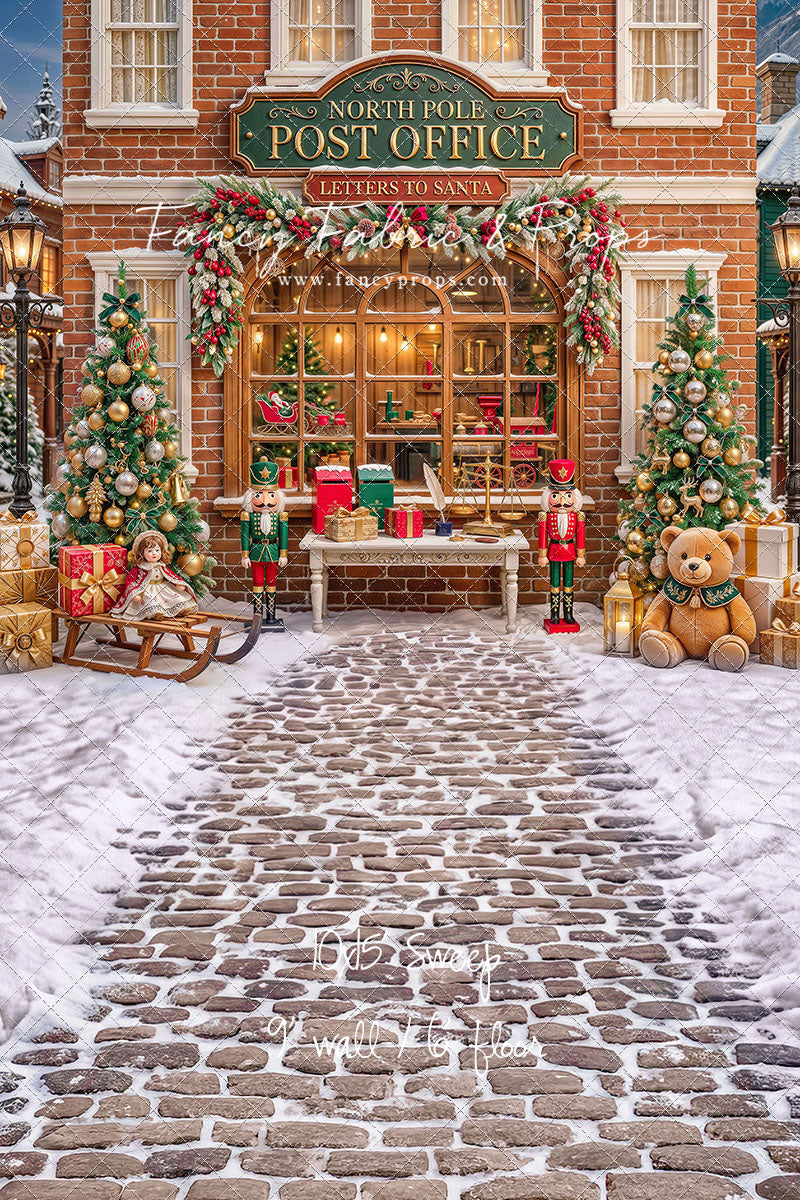 North Pole Post Office - with Sweep Option
