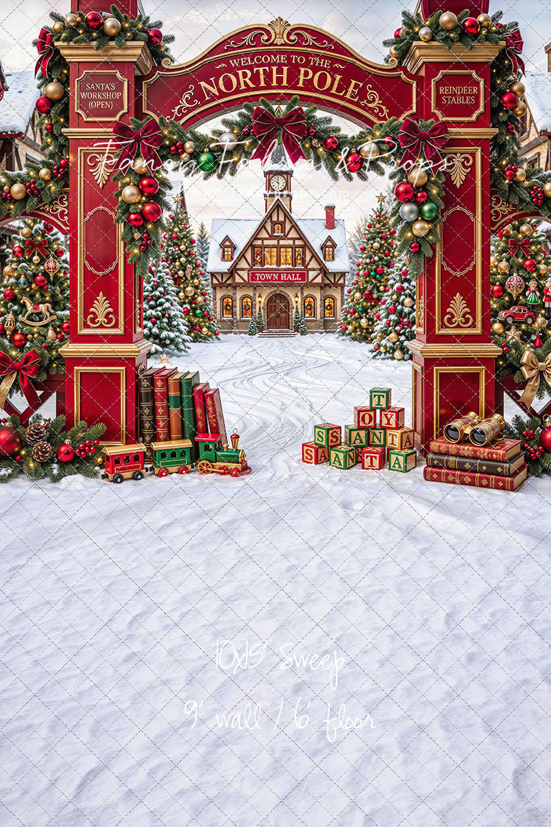 North Pole Town Hall - with Sweep Option