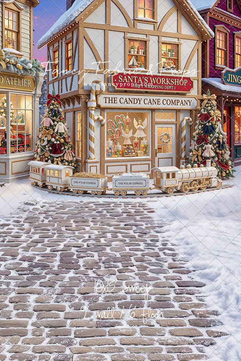 North Pole Village  - with Sweep Option