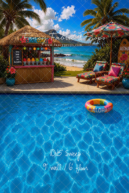 Poolside Snowcones - With Sweep Option