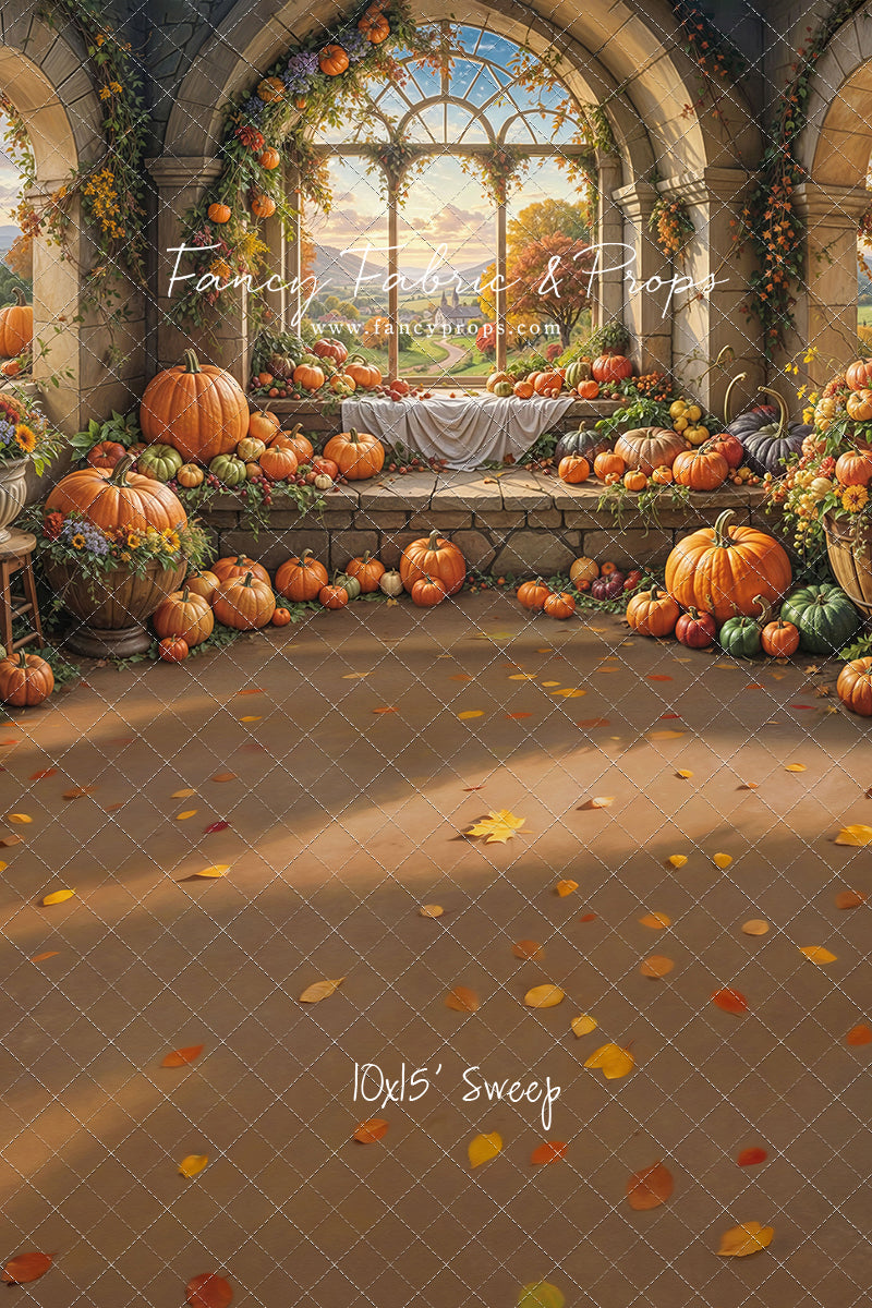 Pumpkin Patch Paradise - With Sweep Option