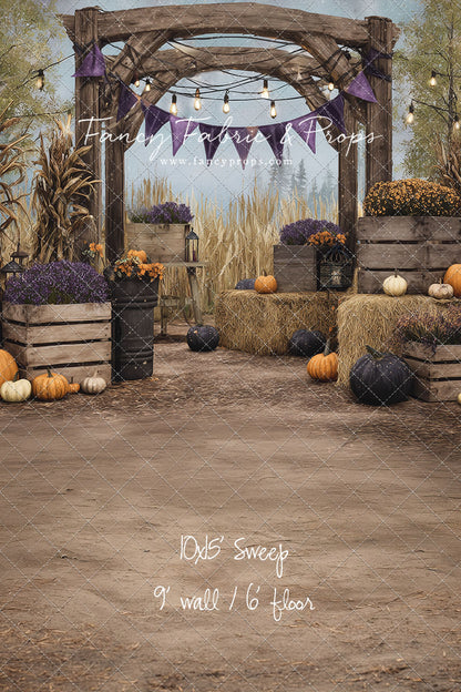 Pumpkin & Plum Harvest - with Sweep Option