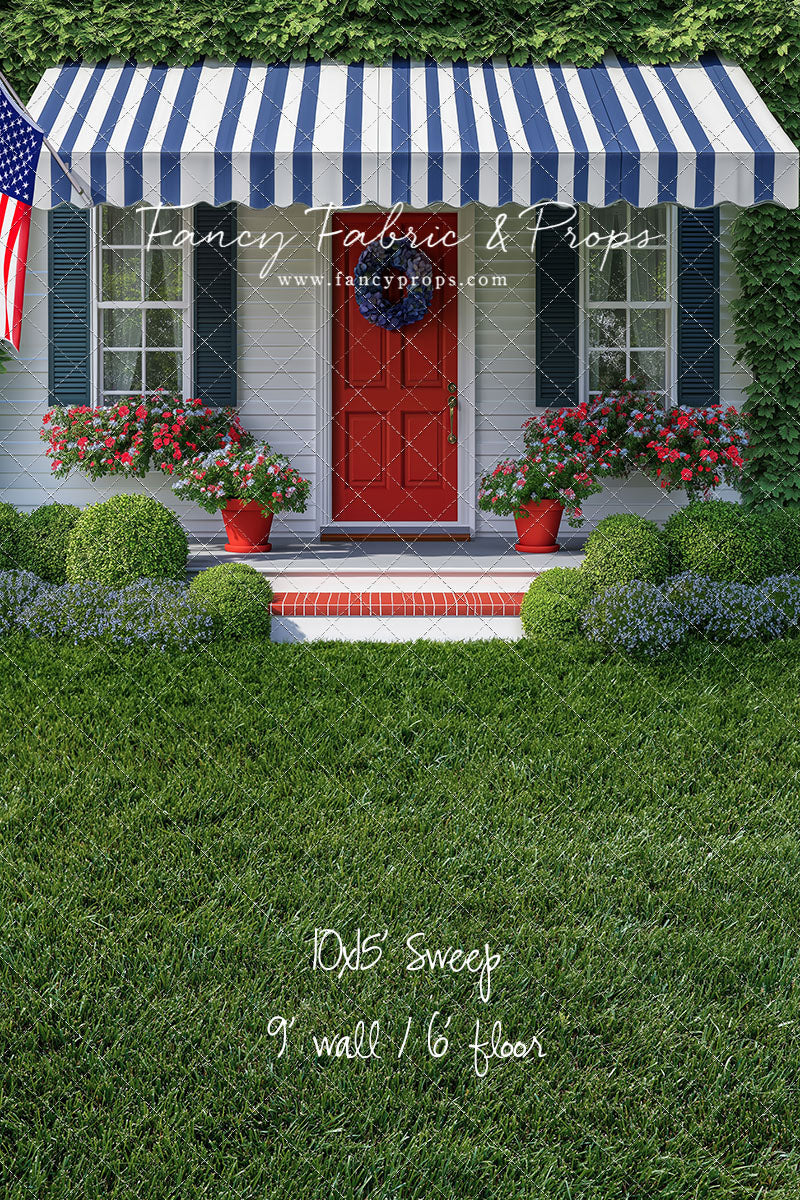 Red White & Bloom - With Sweep Option