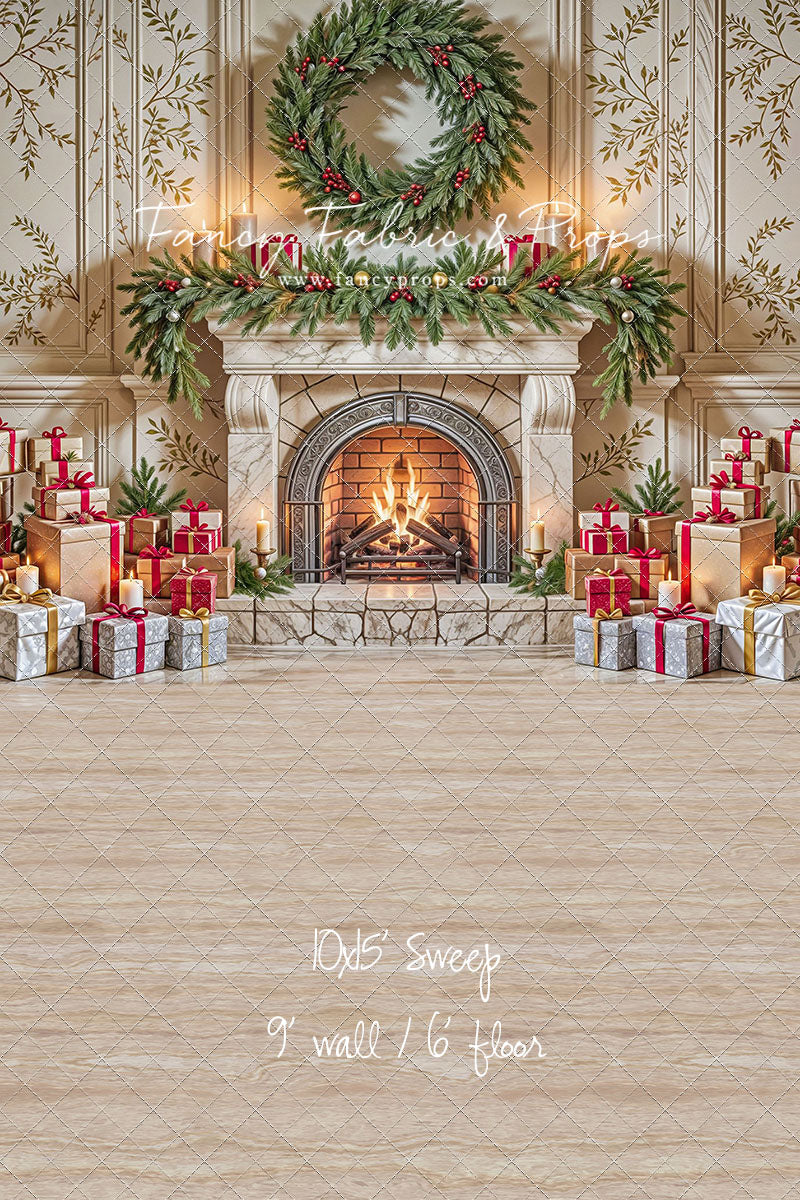 Regal Hearth & Holiday Cheer - with Sweep Option