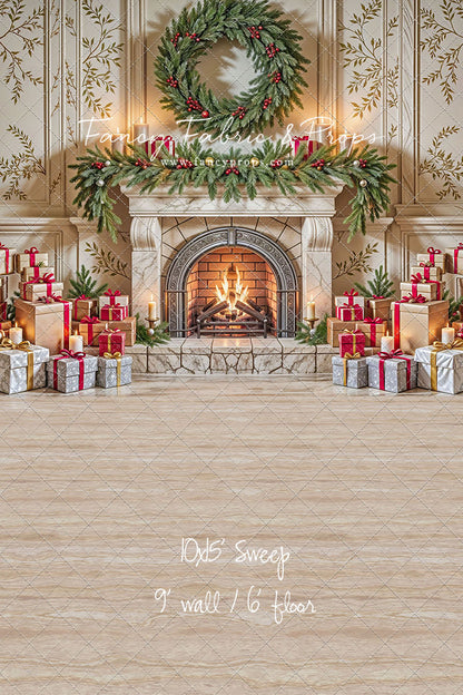 Regal Hearth & Holiday Cheer - with Sweep Option