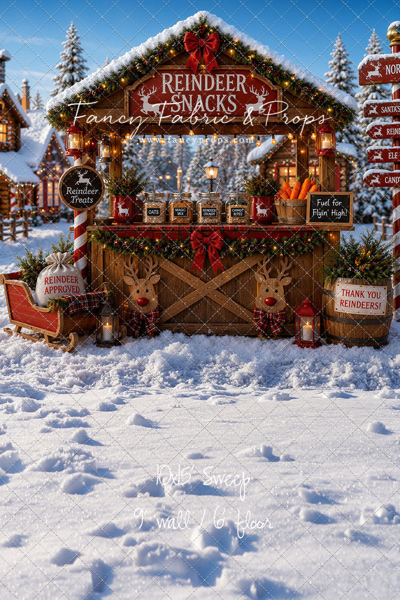 Reindeer Snacks- With Sweep Option