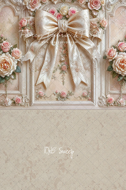 Ribbon & Pearl - With Sweep Option