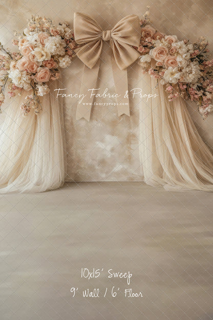 Ribboned Bloom  - With Sweep Option