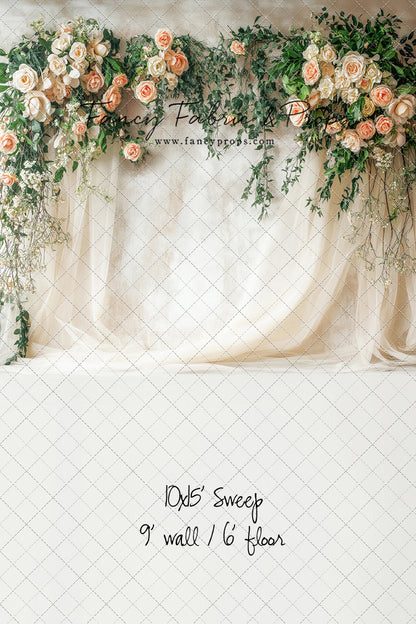 Rosette Drape - With Sweep Option