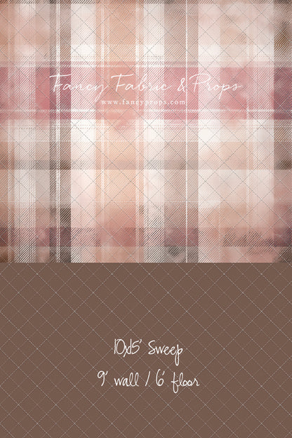 Rosewood Plaid - With Sweep Option
