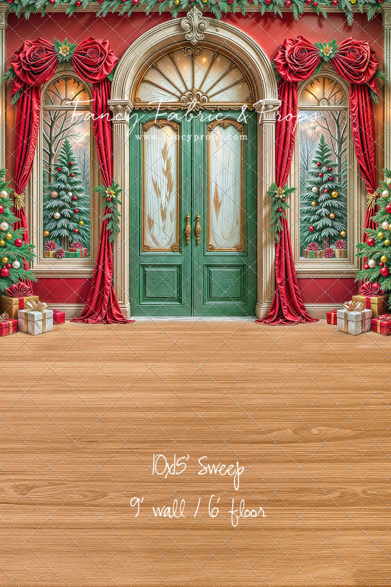 Rosy Holiday Hall - with Sweep Option