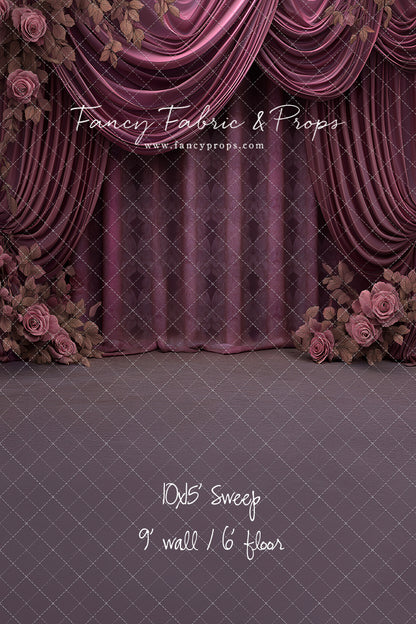 Royal Plum Soiree - With Sweep Option