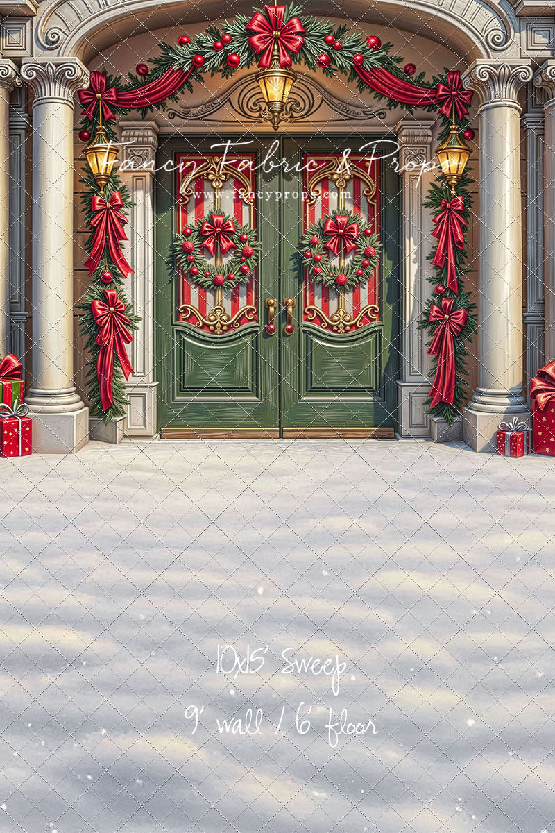 Santa's Sweet Entrance - with Sweep Option