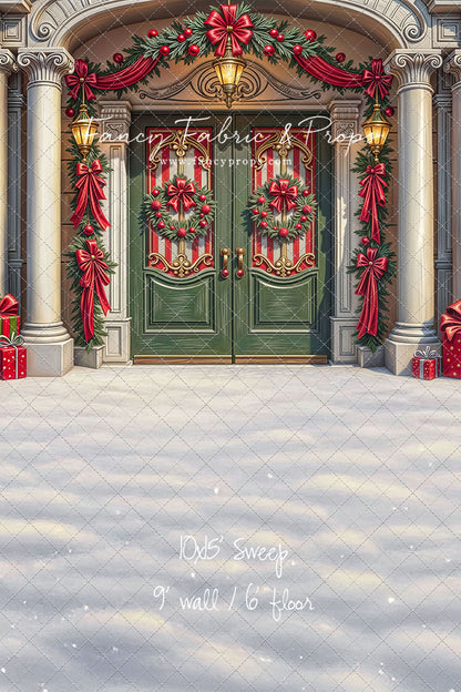 Santa's Sweet Entrance - with Sweep Option