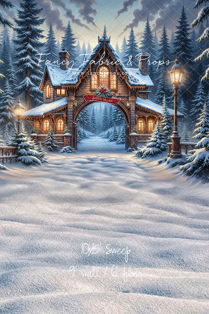 Santa's Village Entrance - With Sweep Option