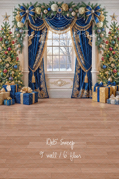 Sapphire & Gold Christmas - with Sweep Option
