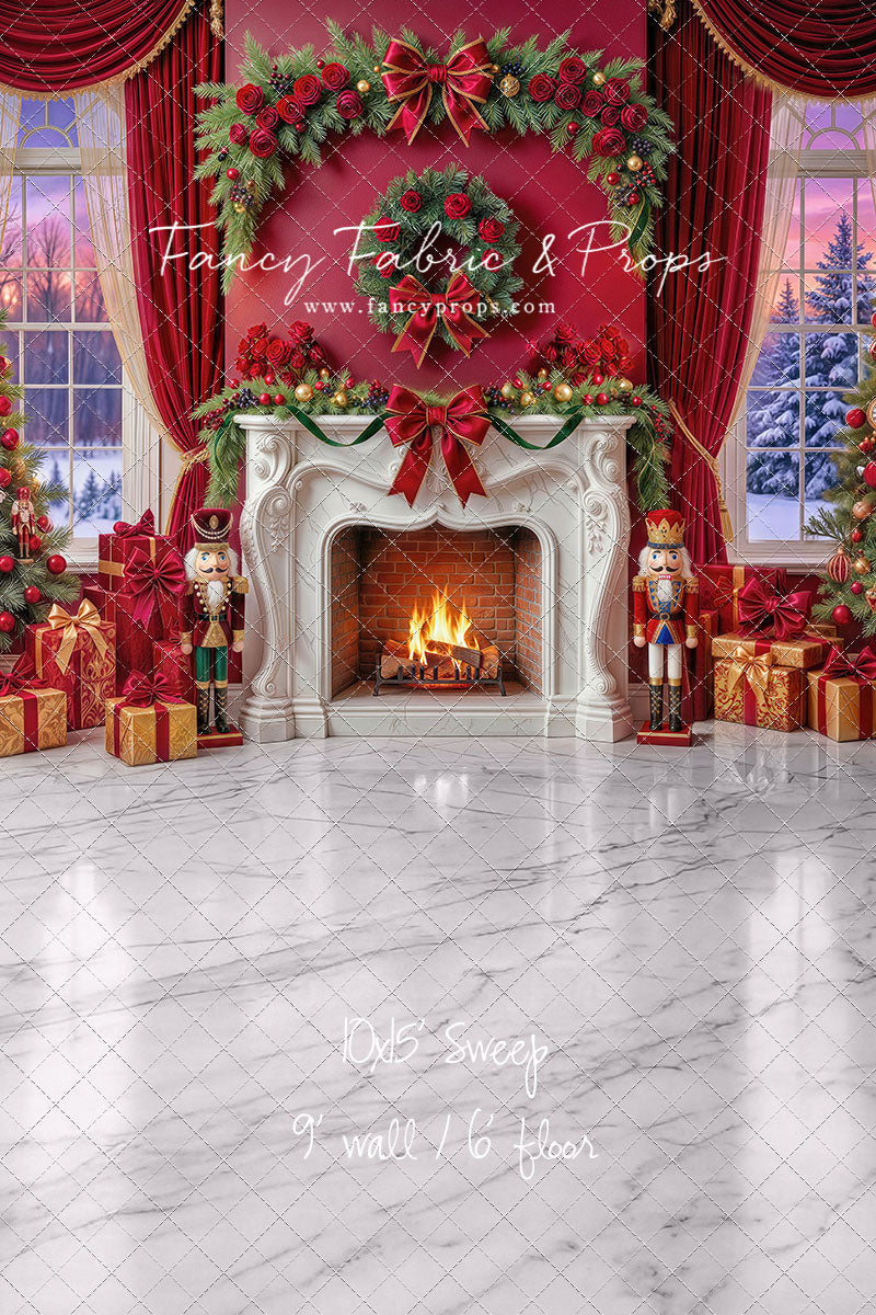 Scarlet Christmas Room - with Sweep Option