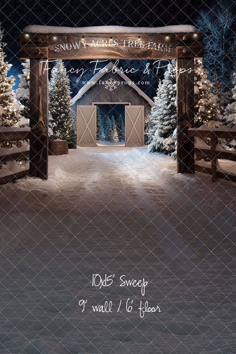 Snowy Acres Tree Farm - with Sweep Option