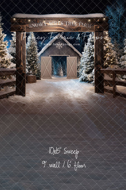 Snowy Acres Tree Farm - with Sweep Option