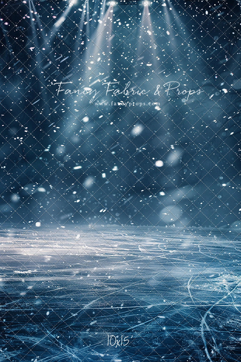Snowy Rink - Sweep Sizes Only