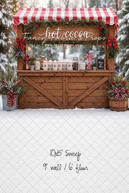 Snowy Sips Cocoa Bar - With Sweep Option