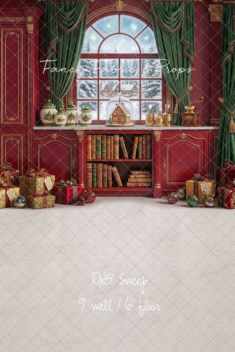 Storybook Christmas Room - With Sweep Option
