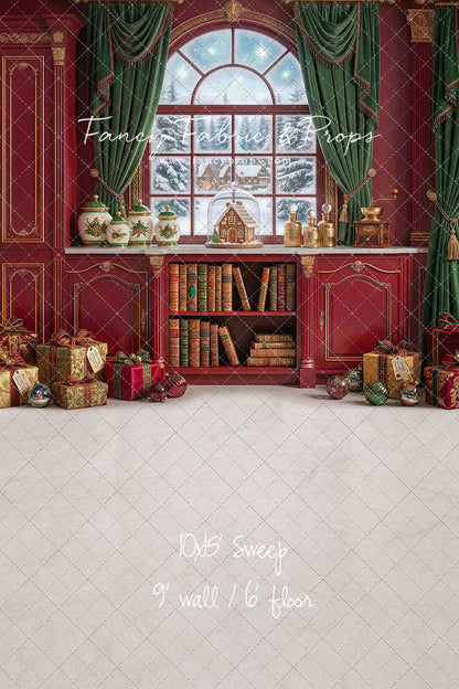 Storybook Christmas Room - With Sweep Option