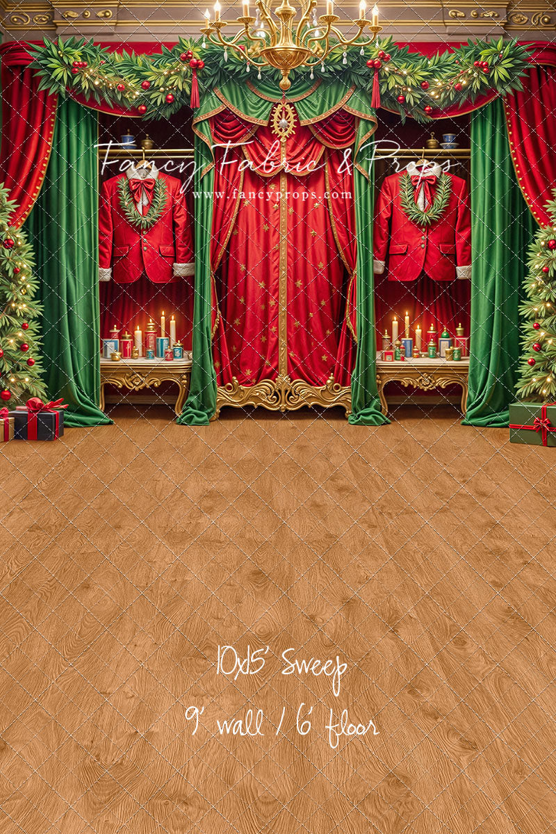 Suiting Up Santa - with Sweep Option