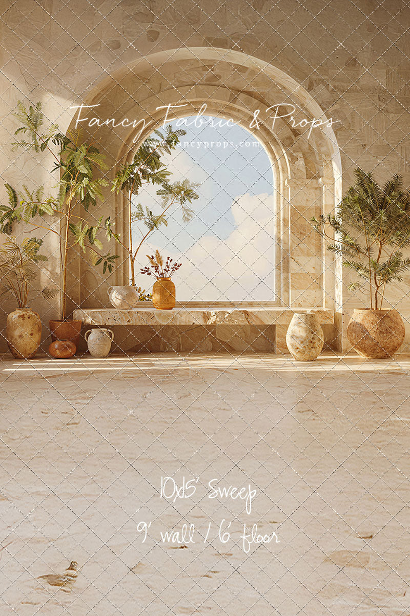 Sunlit Courtyard - With Sweep Option