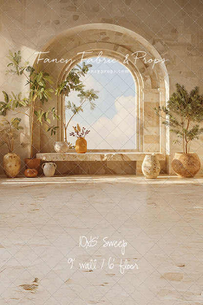 Sunlit Courtyard - With Sweep Option