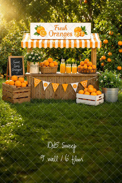 Sunshine Orange Stand - With Sweep Option