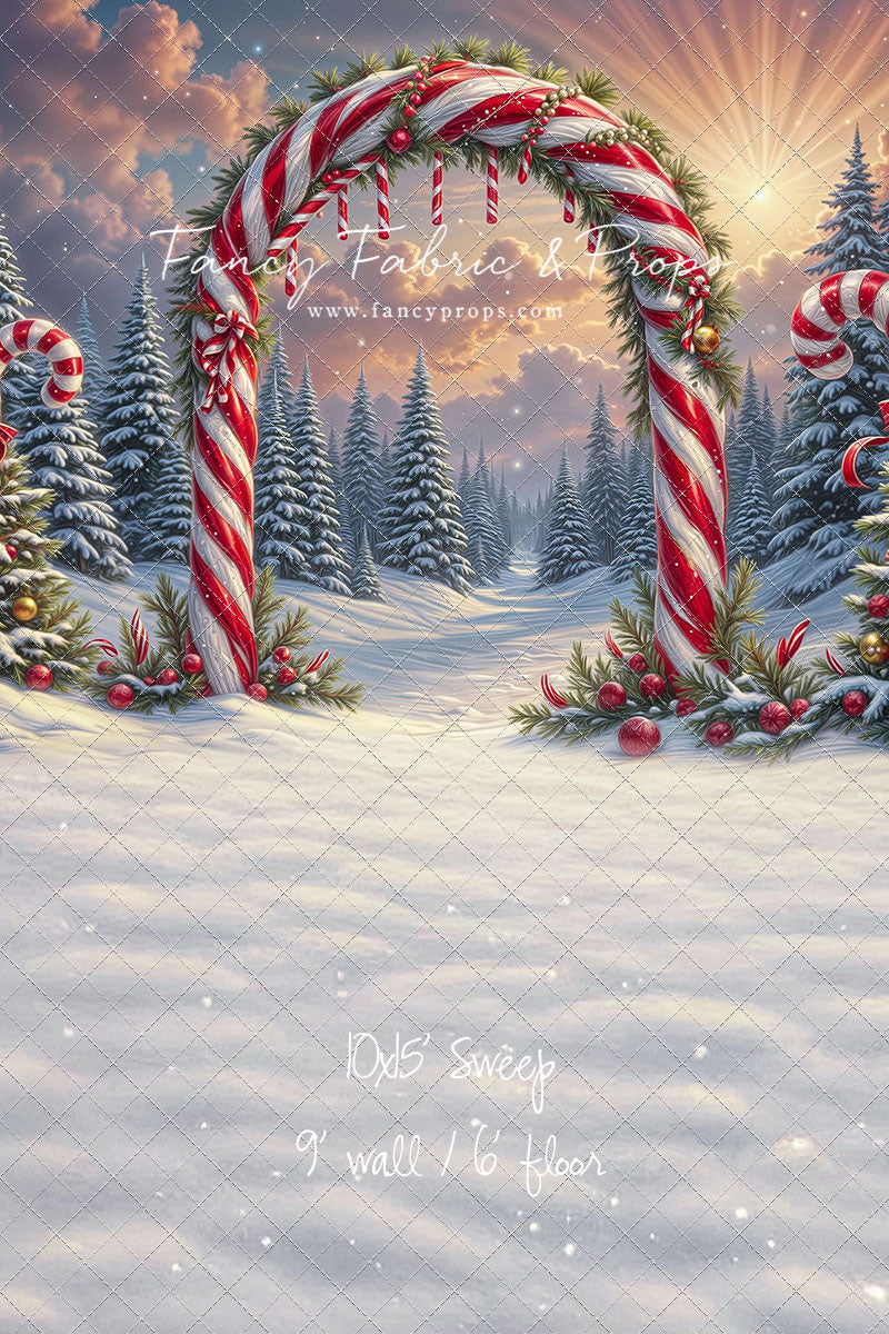 Sweet Trail To Santa - with Sweep Option