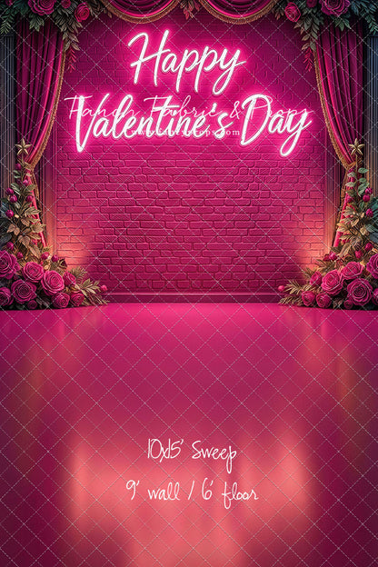 Sweetheart Glow Wall - With Sweep Option