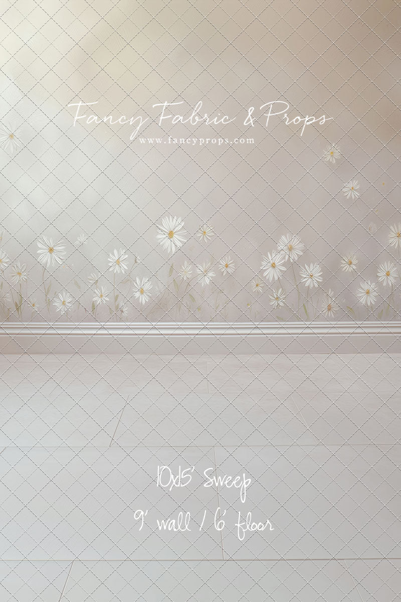 Soft Daisy Daydream - With Sweep Option
