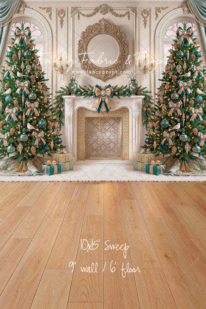 Teal Tidings Manor - with Sweep Option