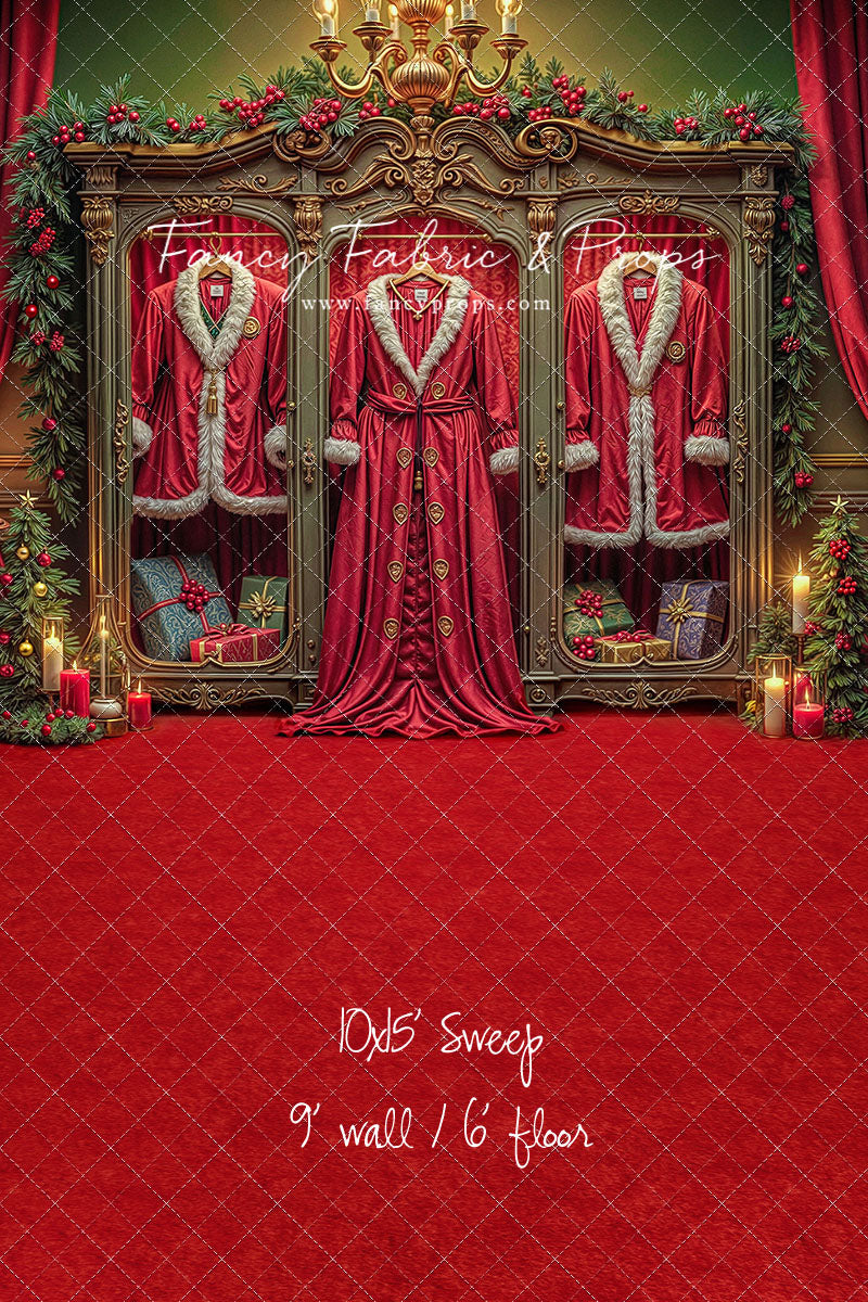 The Claus Closet - with Sweep Option